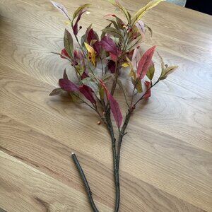 POTTERY BARN Fall and Winter Faux Floral Stem